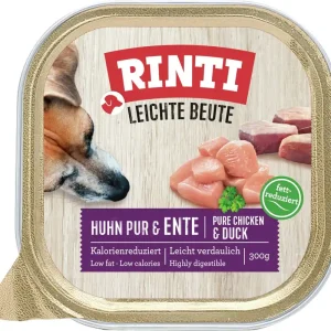 Sparpaket 18 x 300 g Rinti Leichte Beute Huhn pur & Ente Hunde Nassfutter Wochenendangebot